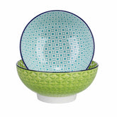 Macaron Juego de 2 tazones grandes de 42 oz