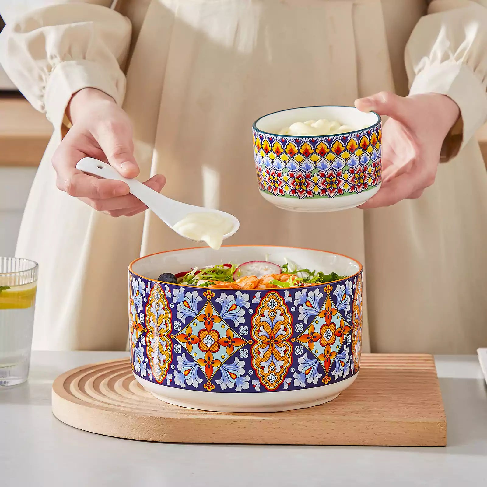 Simi Storage Bowls Set Of 4 Ideal For Food Storage Meal Prep And Organizing Pantry Items With Ease And Convenience.