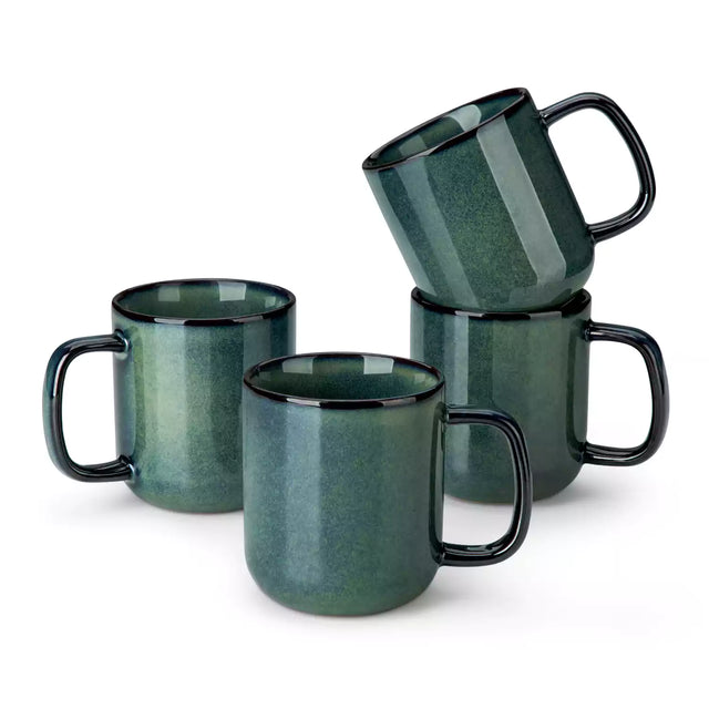 Starry Set di 4 tazze delicatamente curve, 360ml