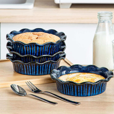 Juego de 6 moldes para tartas