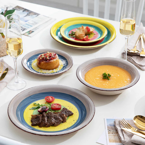 Arco 18 Piece Dinnerware Set