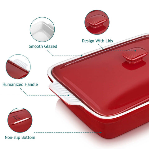 Casserole with Lid 1.9QT