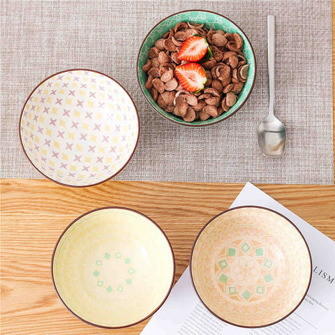 Tulip Cereal Bowls Set of 4